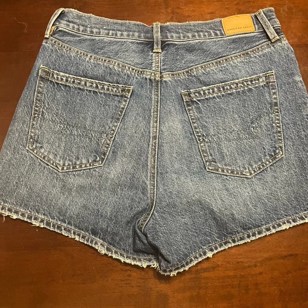 American Eagle Highest Rise 90s Boyfriend Pride Shorts- 10 - Picture 2 of 8